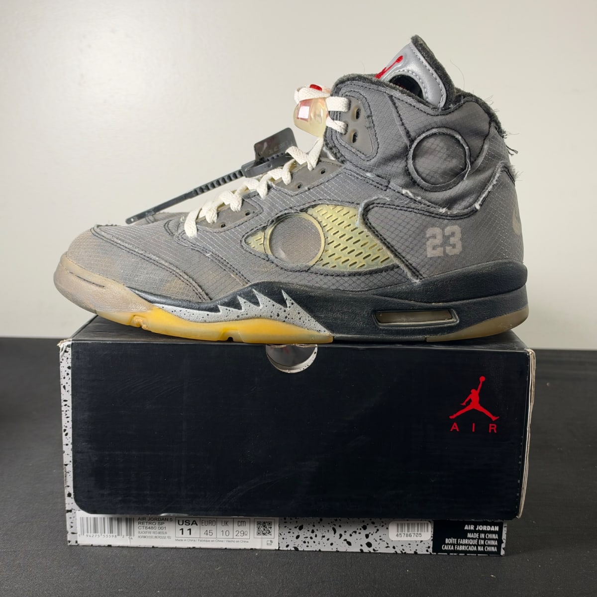 Jordan 5 Retro Off-White Muslin (Size 11) - aux
