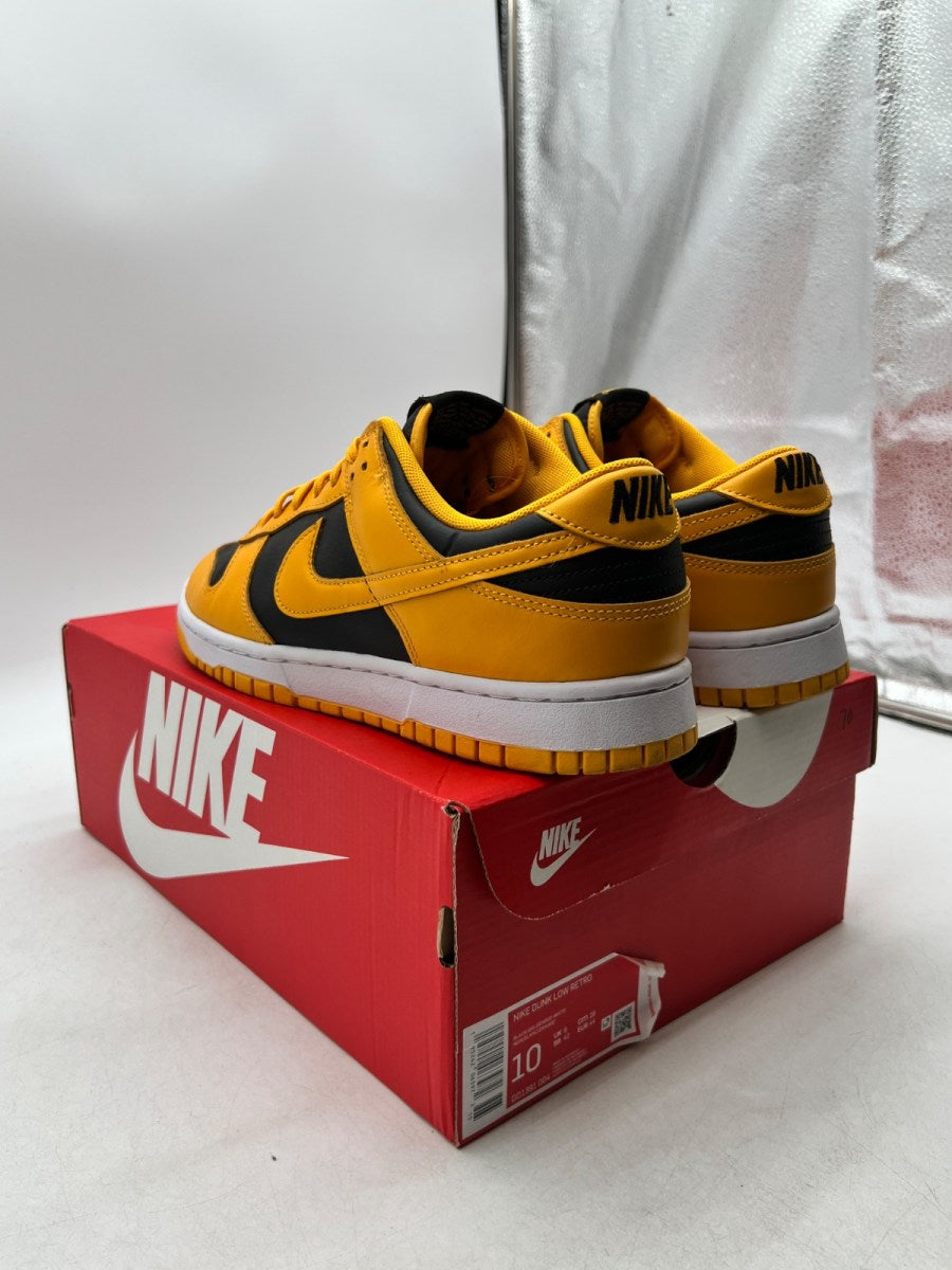 Nike Dunk Low Championship Goldenrod (2021) 10 (Moderately Worn Pre-Owned)NikeBlack/Goldenrod/White - Image 6