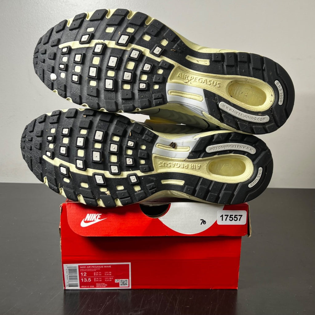 Nike Air Pegasus Wave Pure Platinum Metallic Platinum Black Alabaster 12 (Lightly Worn Pre-Owned)NikePure Platinum/Metallic Platinum/Black/Alabaster - Image 6