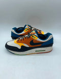 Nike Air Max 1 Multi Mix 12 (Moderately Worn Pre-Owned)NikeWhite/Black-Rust-Blue - Image 1