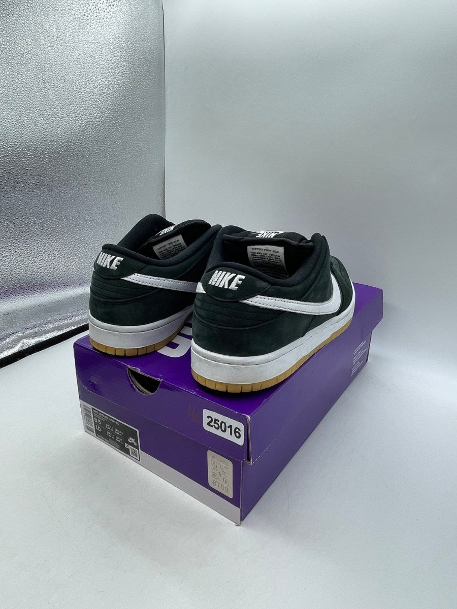 Nike SB Dunk Low Pro Black Gum 8.5 (Moderately Worn Pre-Owned)NikeBlack/White/Black/Gum Light Brown - Image 5