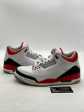 Jordan 3 Retro Fire Red (2013) 12 (Moderately Worn Pre-Owned) - Image 1