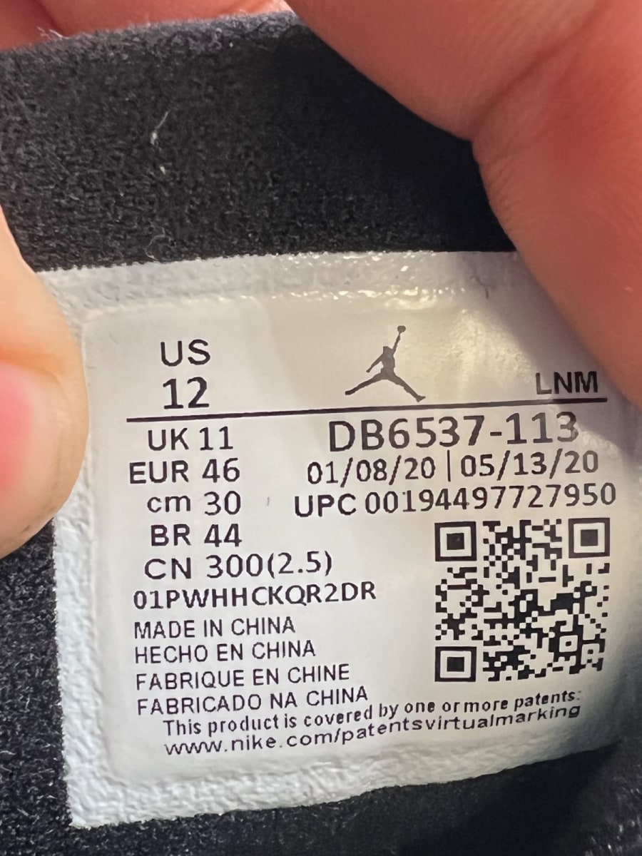 Jordan 13 Retro White Lucky Green 12 (Moderately Worn Pre-Owned) - Image 9