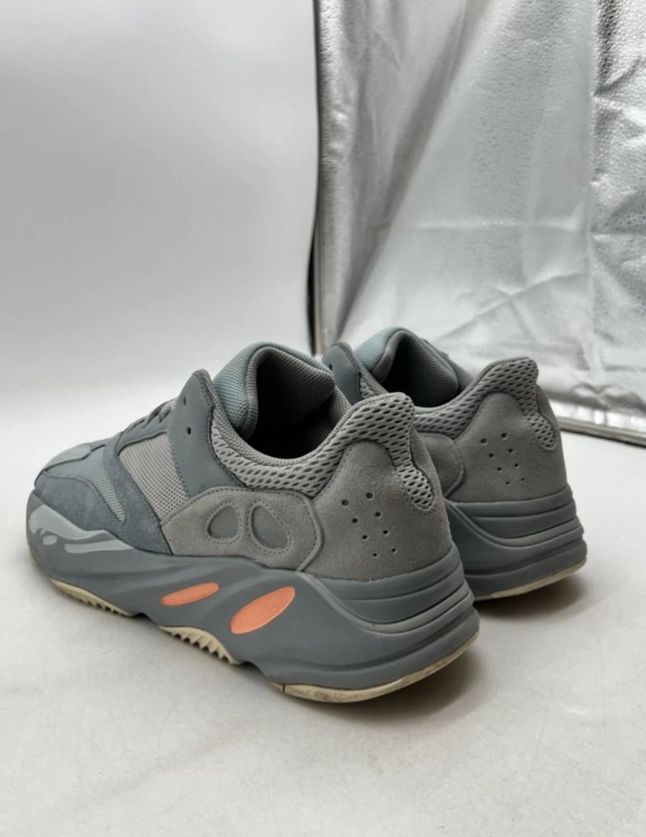 adidas Yeezy Boost 700 Inertia 14 (Moderately Worn Pre-Owned)adidasGrey/Grey/Inertia - Image 3