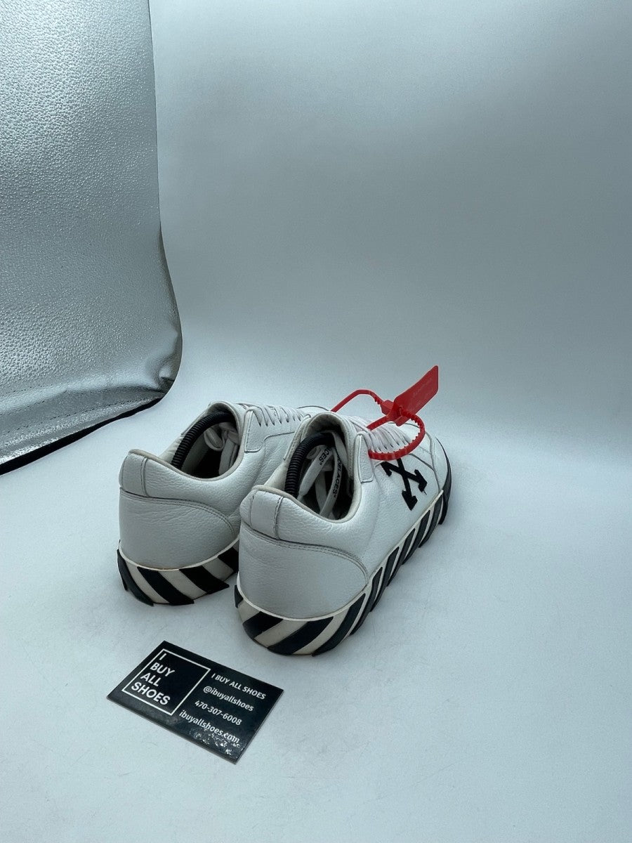 OFF-WHITE Vulcanized Low Canvas White Black 46 (Moderately Worn Pre-Owned) - Image 5