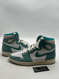 Jordan 1 Retro High Turbo Green 13 (Lightly Worn Pre-Owned) - Image 1