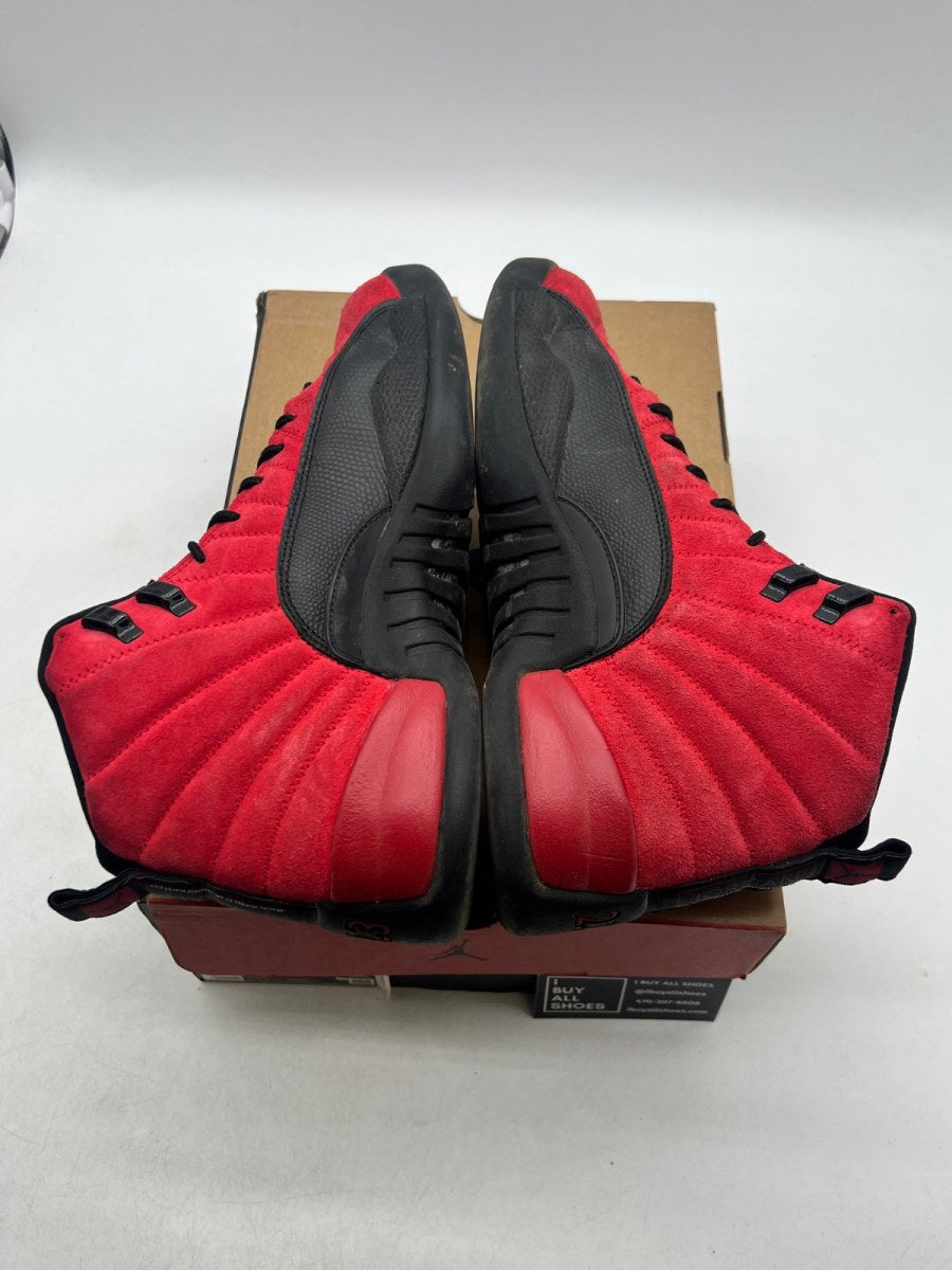 Jordan 12 Retro Reverse Flu Game 10 (Moderately Worn Pre-Owned) - Image 7