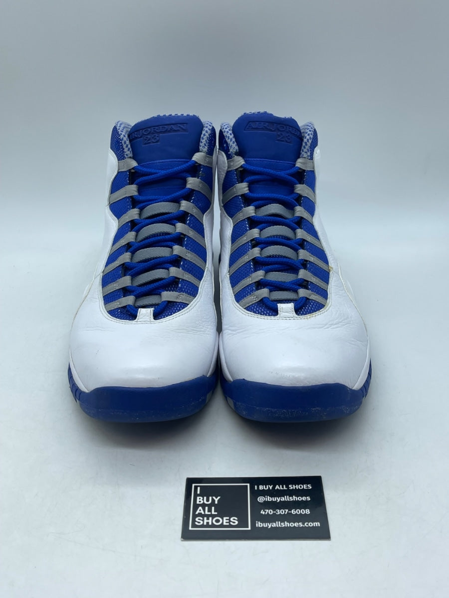 Jordan 10 Retro Old Royal 14 (Moderately Worn Pre-Owned) - Image 2