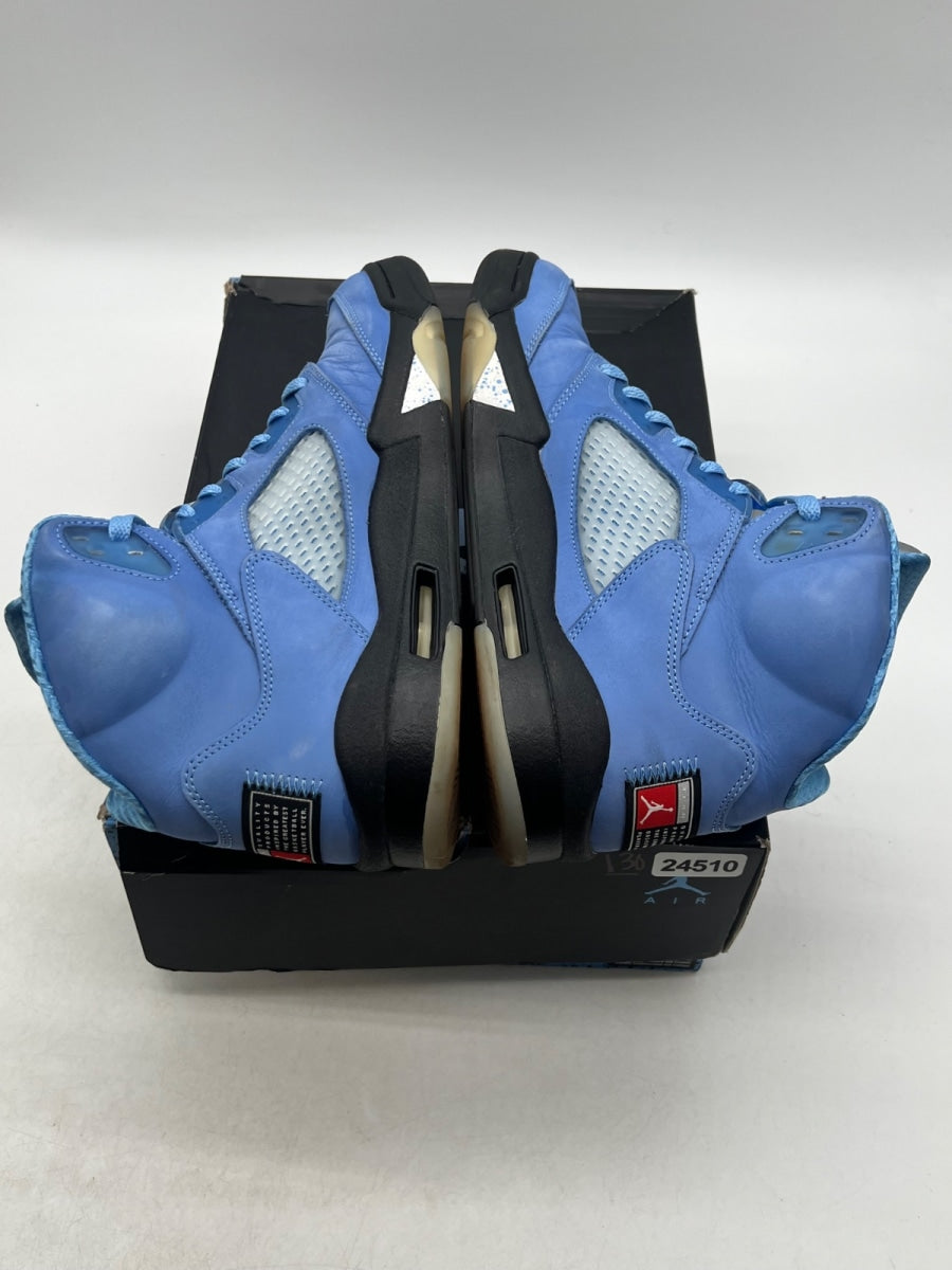 Jordan 5 Retro UNC University Blue 11 (Moderately Worn Pre-Owned)JordanUniversity Blue/Black/White - Image 9