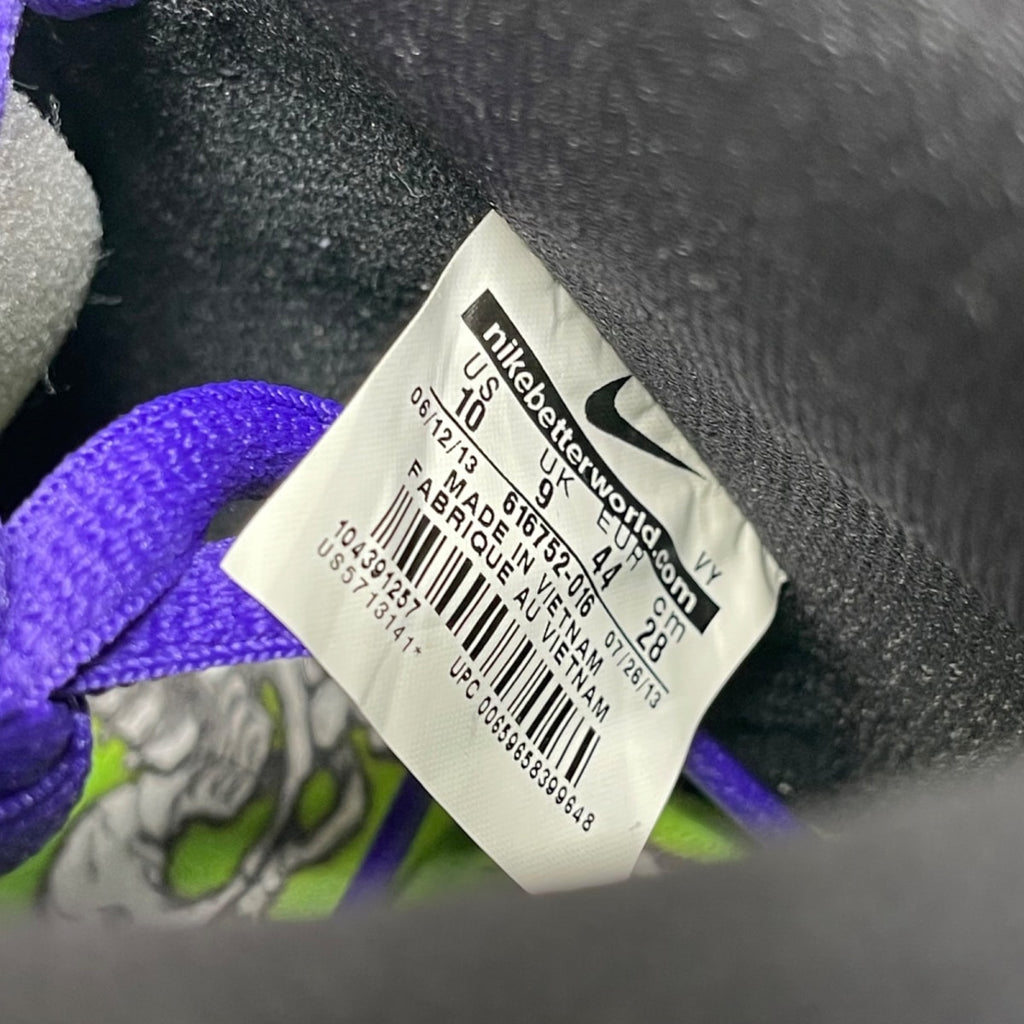 Nike Dunk High Send Help 2 10 (Moderately Worn Pre-Owned)NikeBlack/Mortar-Dark Raspberry - Image 6