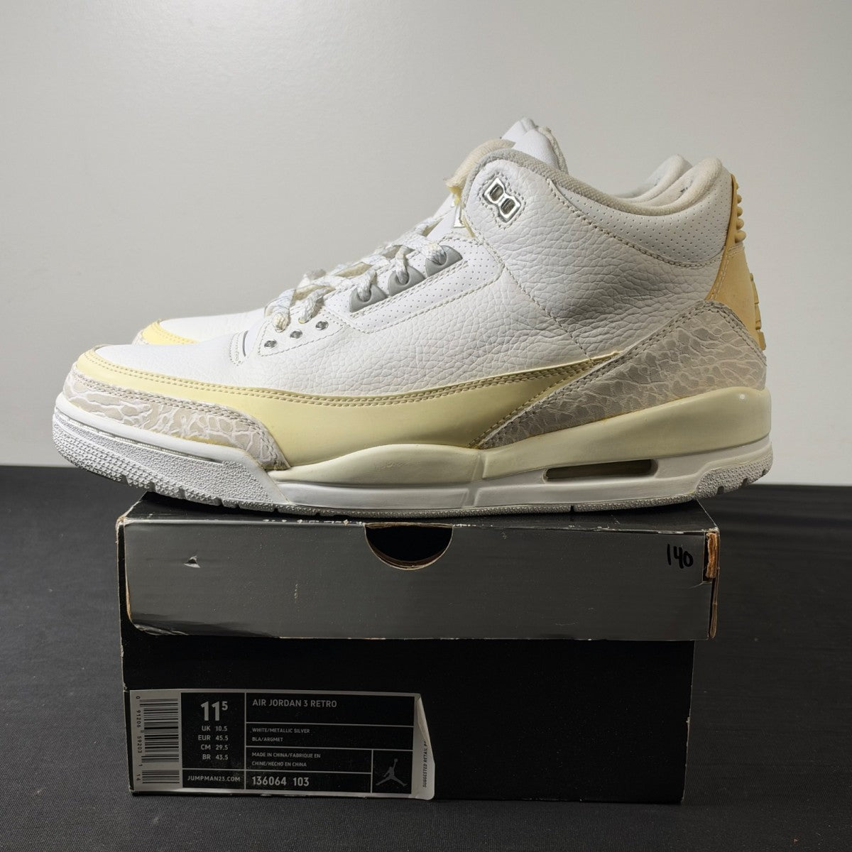 Jordan 3 Retro Pure Money (Size 11.5) - Image 3