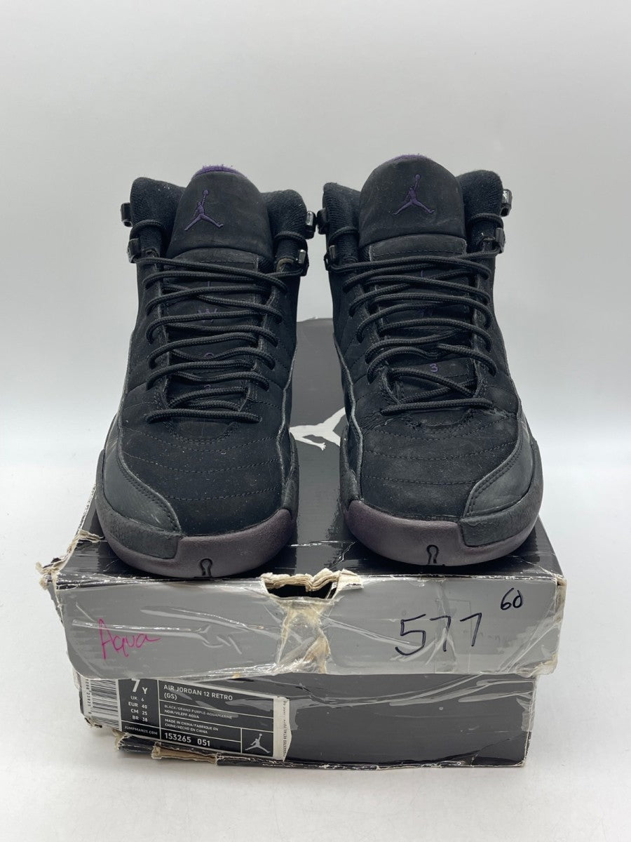 Air Jordan 12 Retro GS 'Grand Purple' 7 (Moderately Worn Pre-Owned)Air Jordan - Image 2