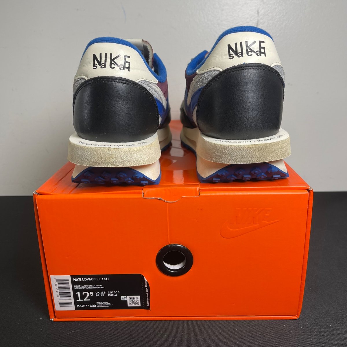 Nike LD Waffle sacai Undercover Night Maroon Team Royal (Size 12.5) - aux