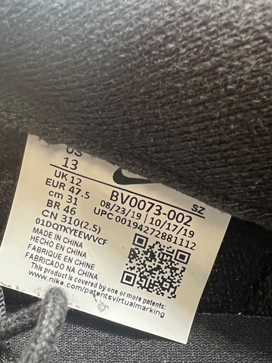 Nike LD Waffle sacai Black Nylon 13 (Lightly Worn Pre-Owned) - Image 7
