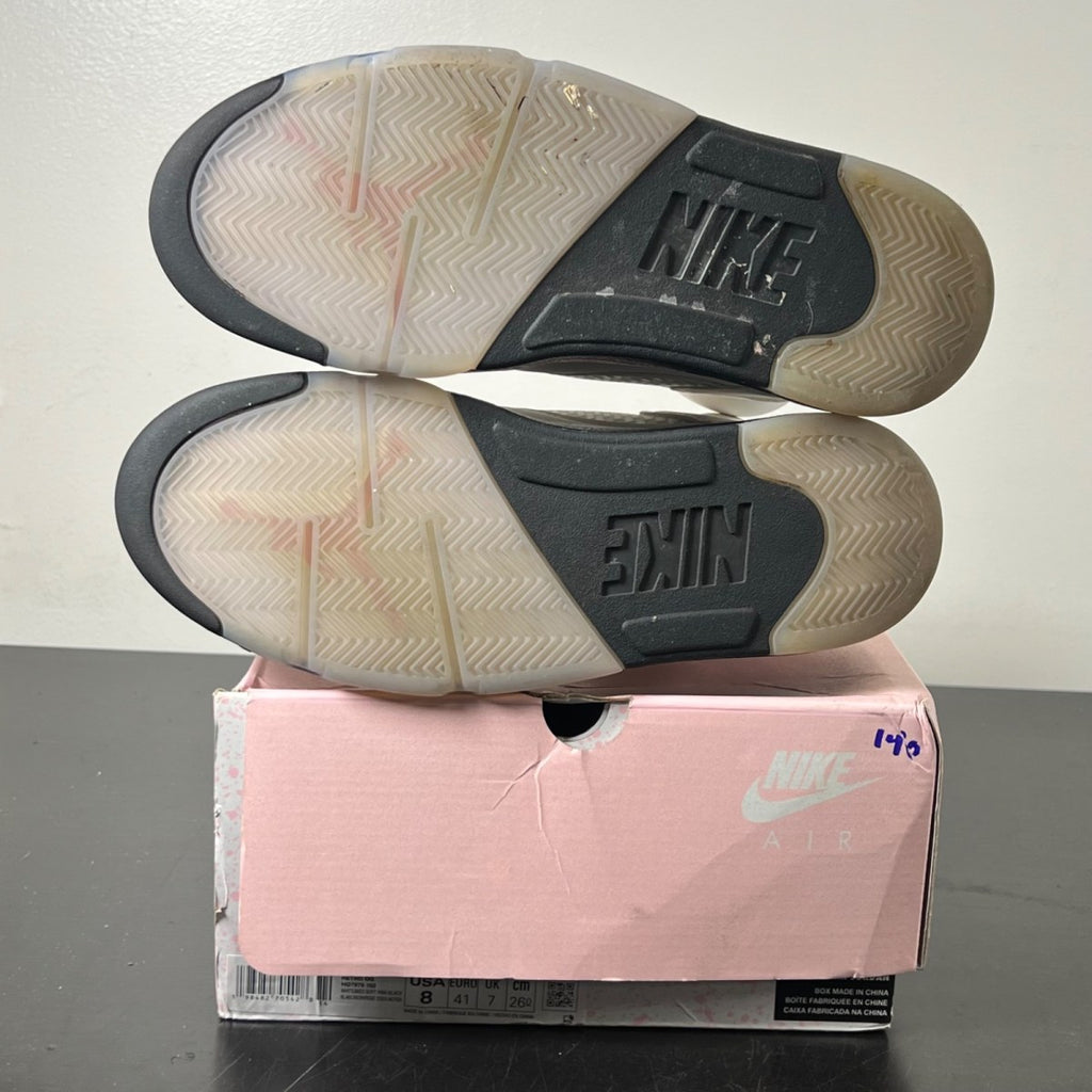 Jordan 5 Retro Medium Soft Pink 8 (Moderately Worn Pre-Owned)JordanWhite/Medium Soft Pink/Black - Image 5