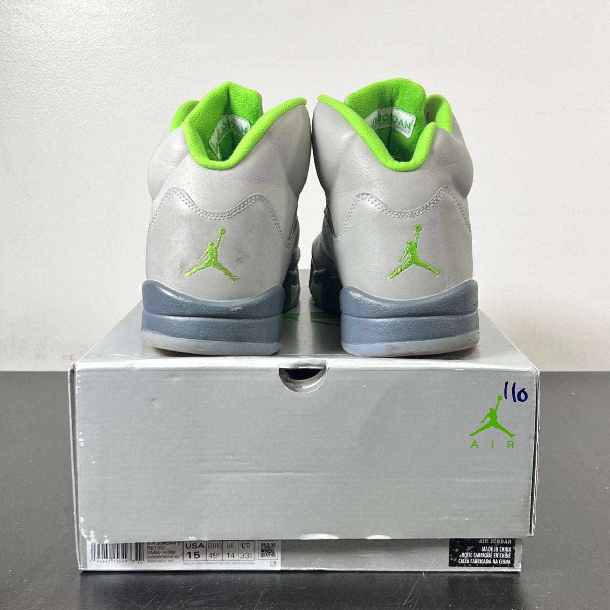 Jordan 5 Retro Green Bean (2022) (Size 15) - Image 4