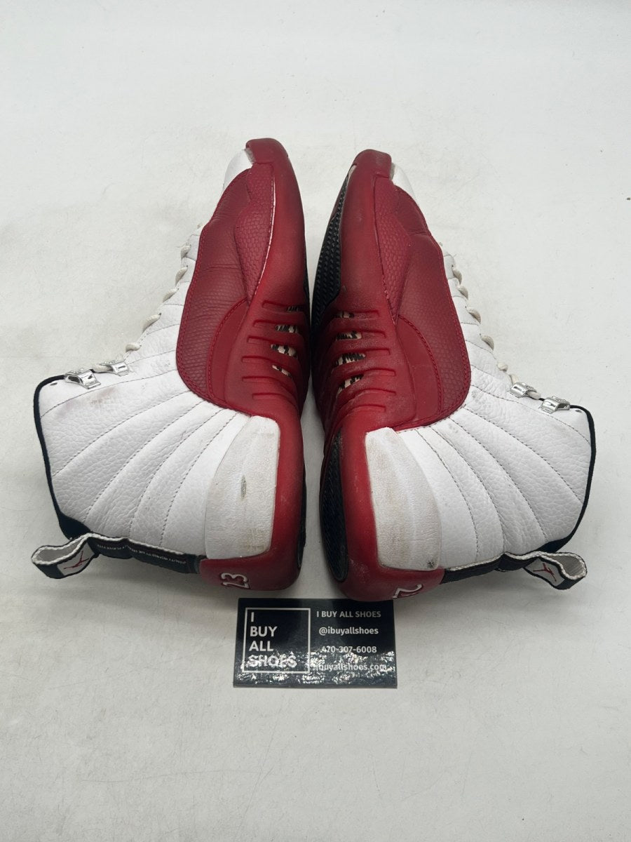 Jordan 12 Retro Cherry (2009) 8.5 (Heavily Worn Pre-Owned) - Image 8