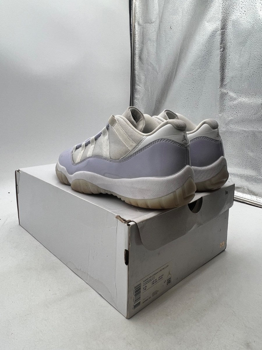 Jordan 11 Retro Low Pure Violet (Women's) 12W (Moderately Worn Pre-Owned)JordanWhite/Pure Violet-White - Image 6