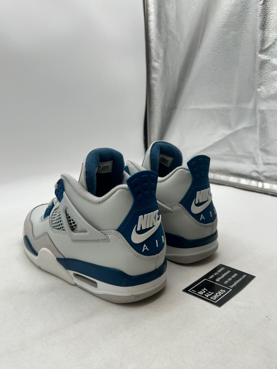Jordan 4 Retro Military Blue (2024) 9.5 (Lightly Worn Pre-Owned) - Image 5
