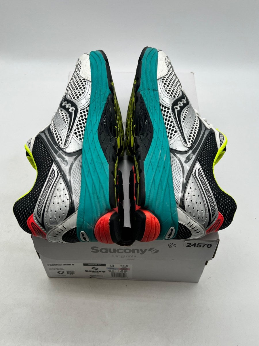 Saucony ProGrid Omni 9 Silver Mutant 12 (Lightly Worn Pre-Owned)SauconySilver/Mutant - Image 9