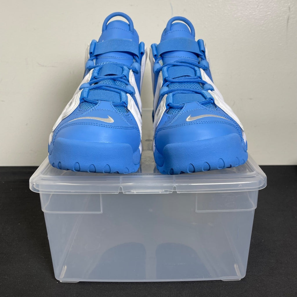 Nike Air More Uptempo University Blue 9.5 (Moderately Worn Pre-Owned)NikeUniversity Blue/White - Image 2