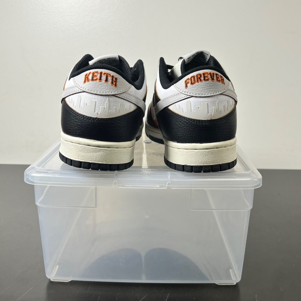 Nike SB Dunk Low HUF San Francisco 10.5 (Lightly Worn Pre-Owned)NikeBlack/White-Orange - Image 6