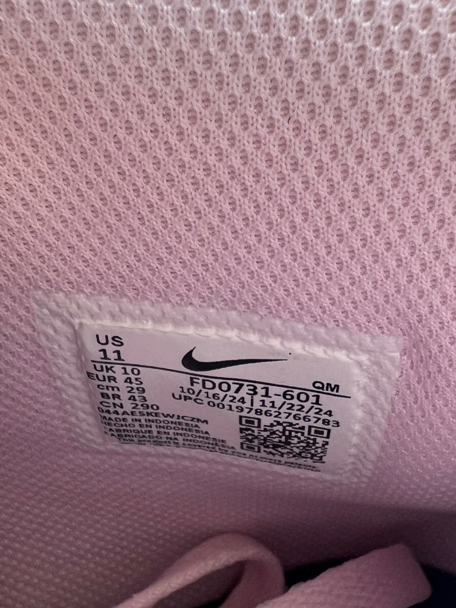 Nike SB Zoom Blazer Mid Pink Foam White Gum Yellow Anthracite 11 (Lightly Worn Pre-Owned)NikePink Foam/White/Gum Yellow/Anthracite - Image 7