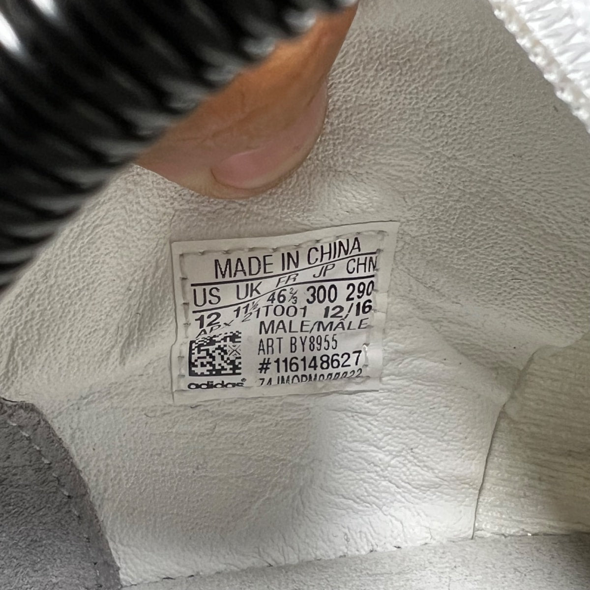 adidas Y-3 Pureboost Triple White (Size 12) - Image 7