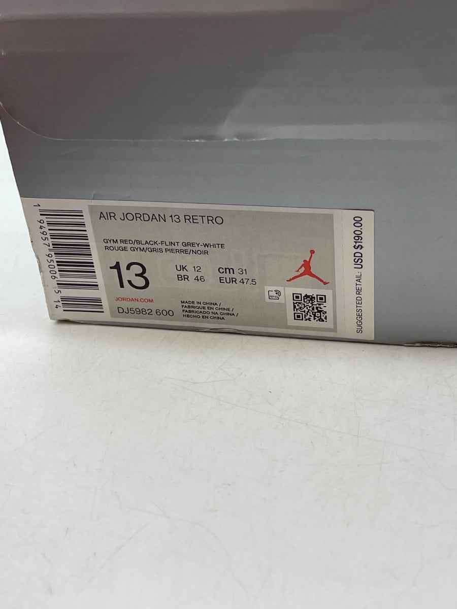 Jordan 13 Retro Gym Red Flint Grey 13 (Moderately Worn Pre-Owned) - Image 9