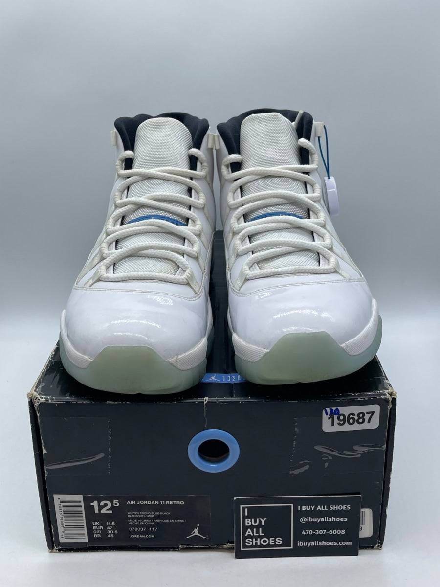 Jordan 11 Retro Legend Blue (2014) 12.5 (Moderately Worn Pre-Owned) - Image 2