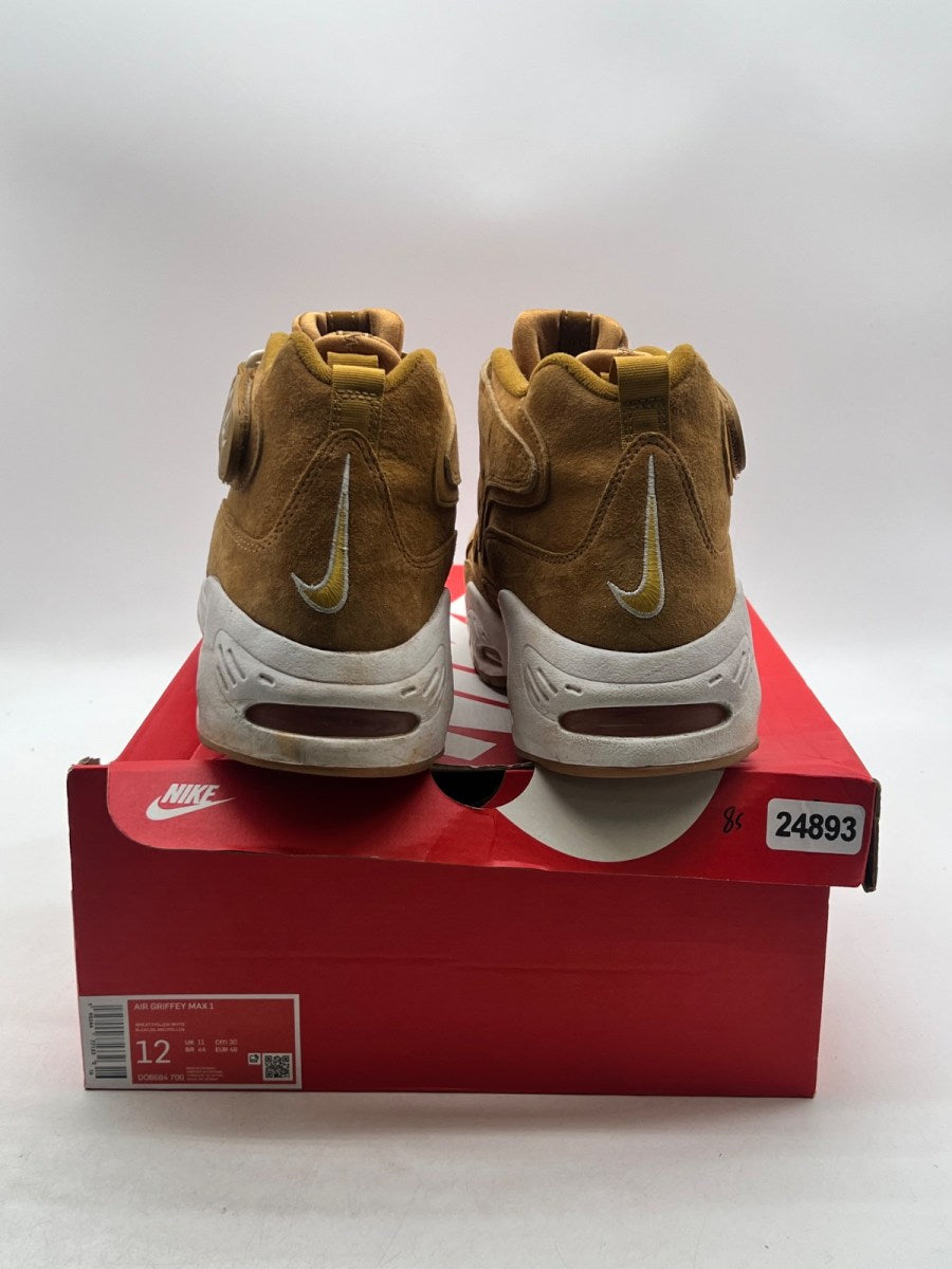 Nike Air Griffey Max 1 Wheat (2022) 12 (Heavily Worn Pre-Owned)NikeWheat/White/Gum Light Brown/Pollen - Image 3
