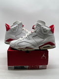 Jordan 6 Retro Red Oreo 10 (Moderately Worn Pre-Owned) - Image 1