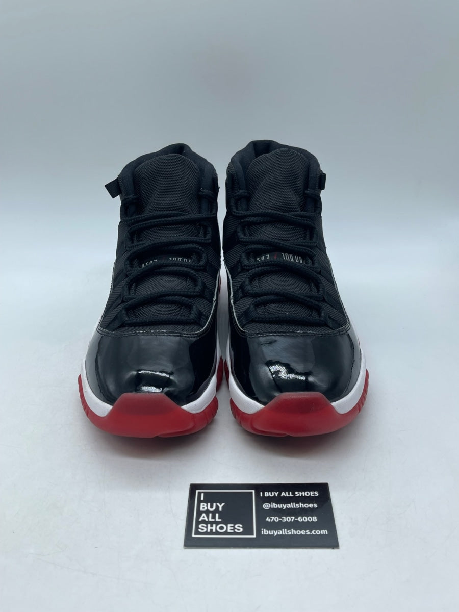 Jordan 11 Retro Playoffs Bred (2019) 10 (Moderately Worn Pre-Owned) - Image 2