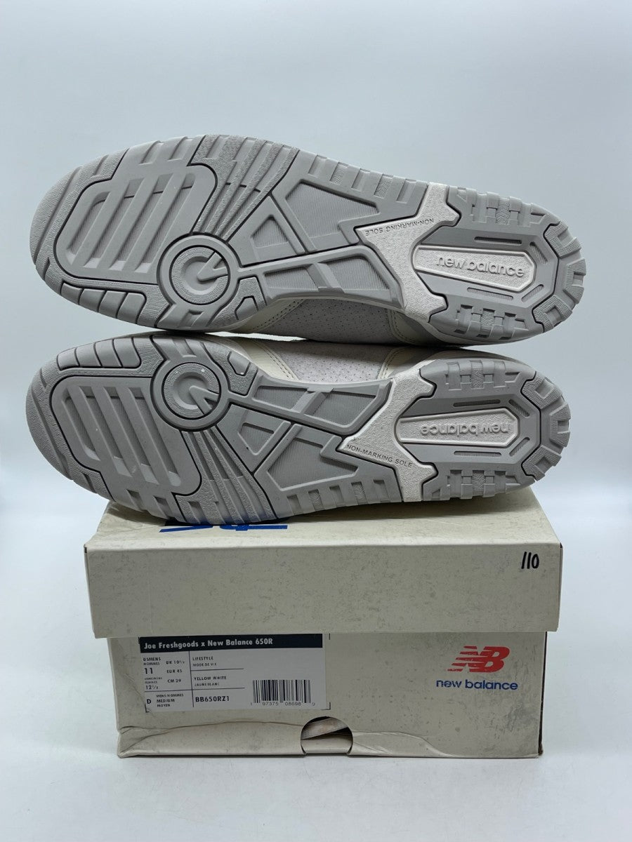 New Balance 650R Joe Freshgoods Stuntman 11 (Moderately Worn Pre-Owned)New BalanceWhite/White/Grey - Image 7