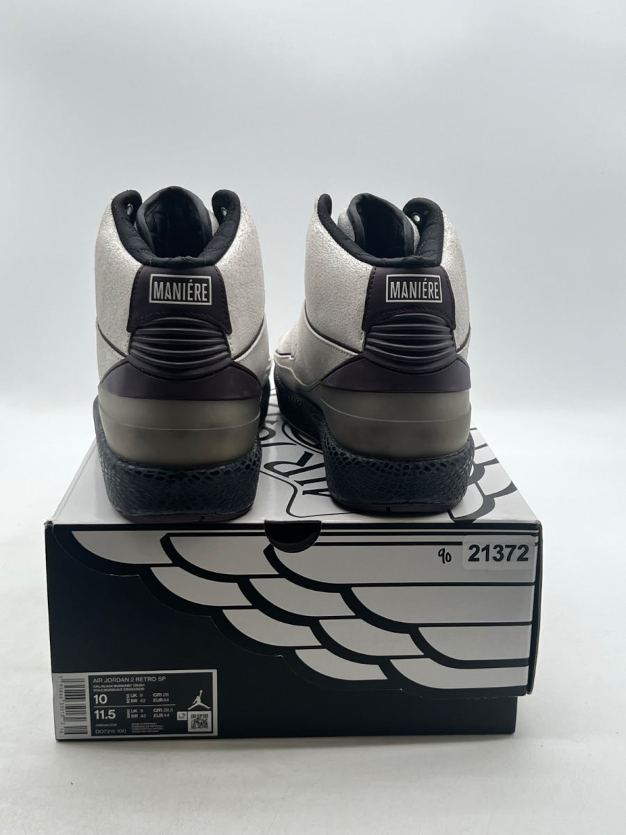 Jordan 2 Retro A Ma Maniére Airness 10 (Lightly Worn Pre-Owned) - Image 3