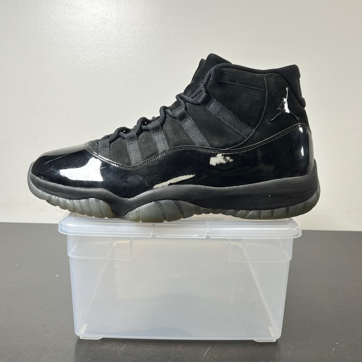 Jordan 11 Retro Cap and Gown 11.5 (Lightly Worn Pre-Owned)JordanBlack/Black-Black - Image 3