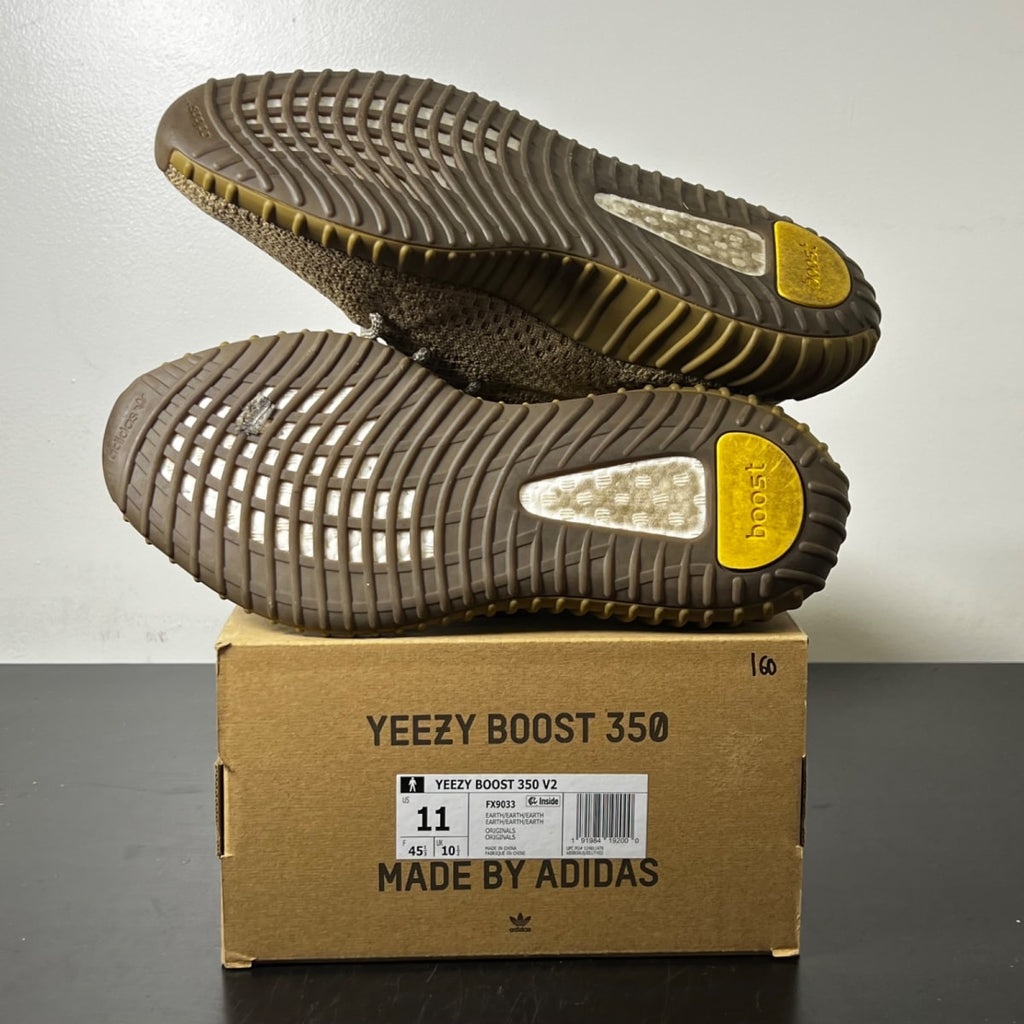 adidas Yeezy Boost 350 V2 Earth 11 (Lightly Worn Pre-Owned)adidasEarth/Earth/Earth - Image 6