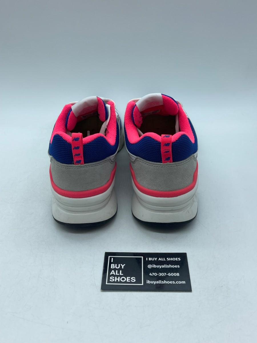 New Balance 997 'White Pink Blue' 10 (Moderately Worn Pre-Owned) - Image 3