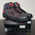 Jordan 2 Retro Alternate 87 14 (Moderately Worn Pre-Owned)JordanBlack/Gym Red-Black - Image 1