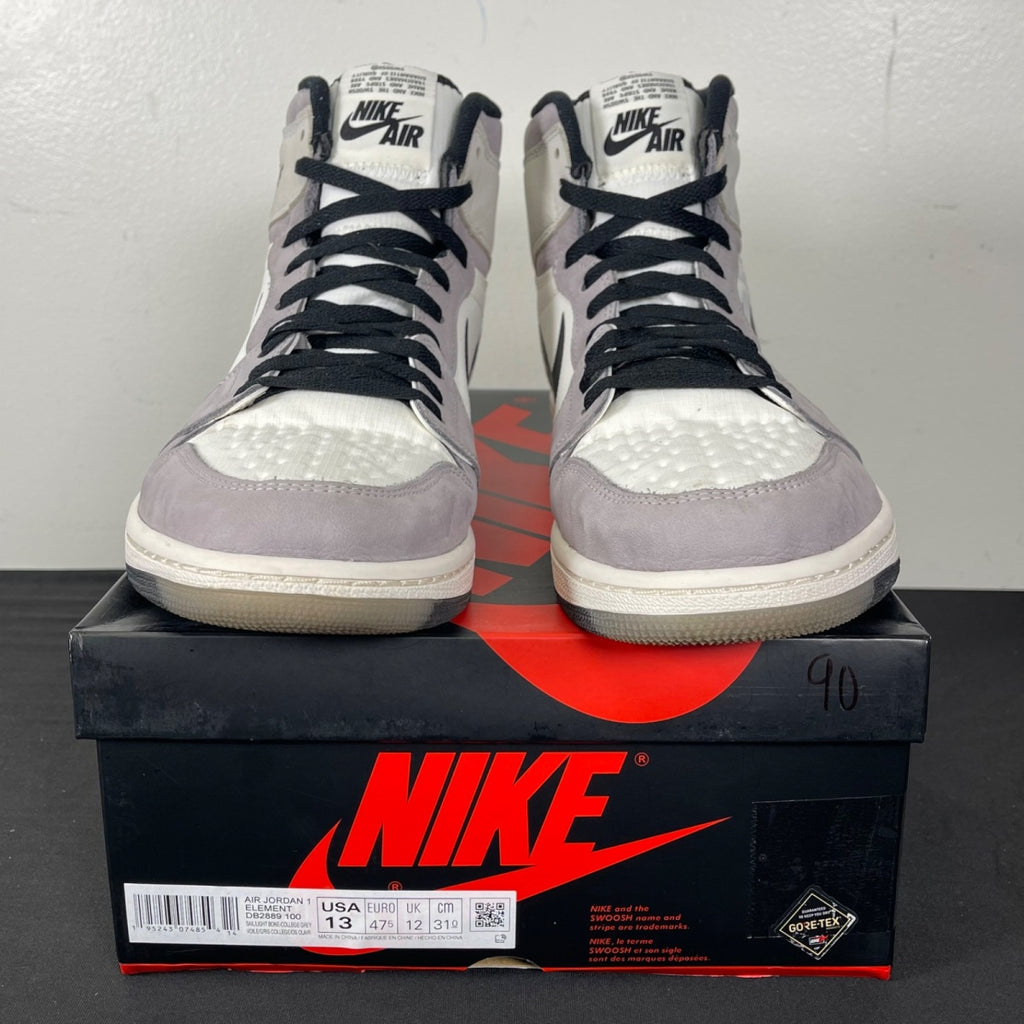 Jordan 1 Retro High Element Gore-Tex Light Bone 13 (Moderately Worn Pre-Owned)JordanSail/Light Bone/College Grey/Black - Image 2