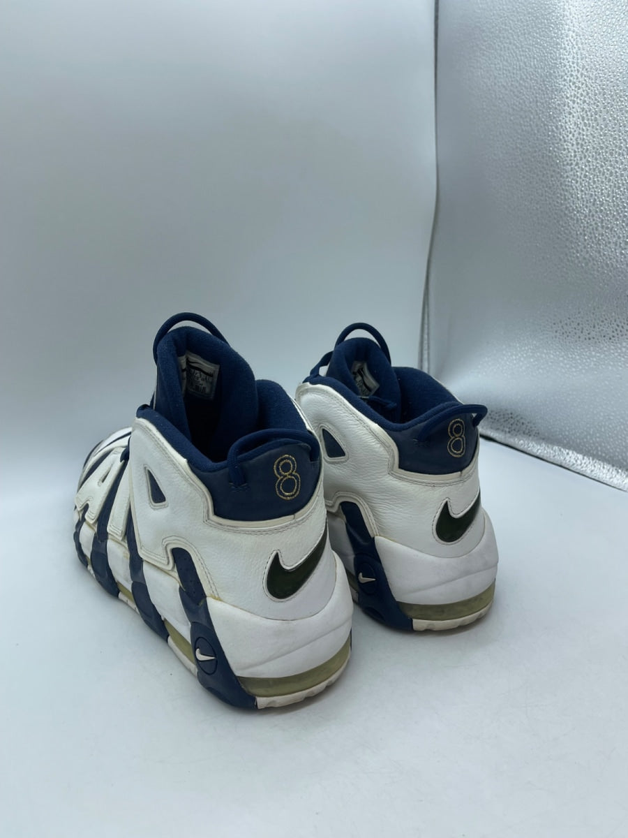 Nike Air More Uptempo HOH Olympic 13 (Moderately Worn Pre-Owned)NikeMidnight Navy/Midnight Navy-White-Sport Red - Image 4