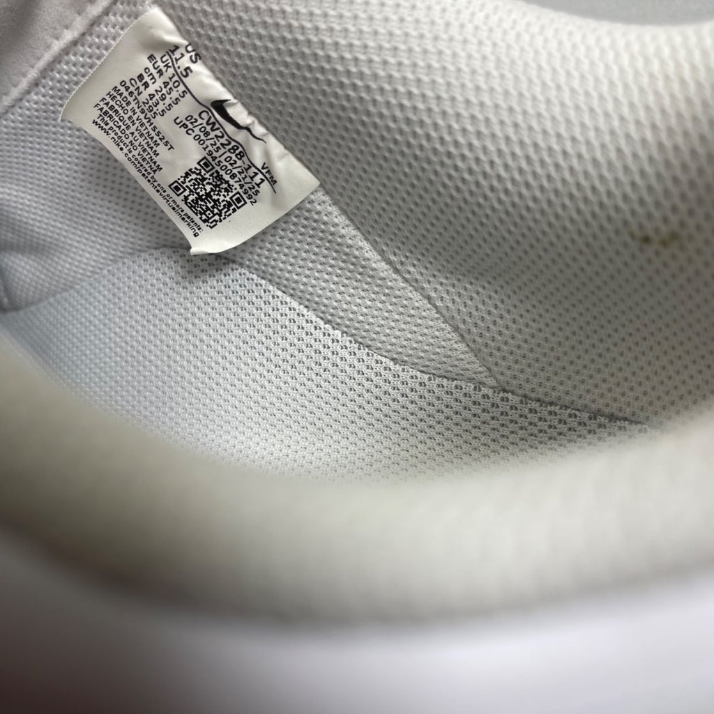 Nike Air Force 1 Low '07 White 11.5 (Moderately Worn Pre-Owned)NikeWhite/White - Image 6
