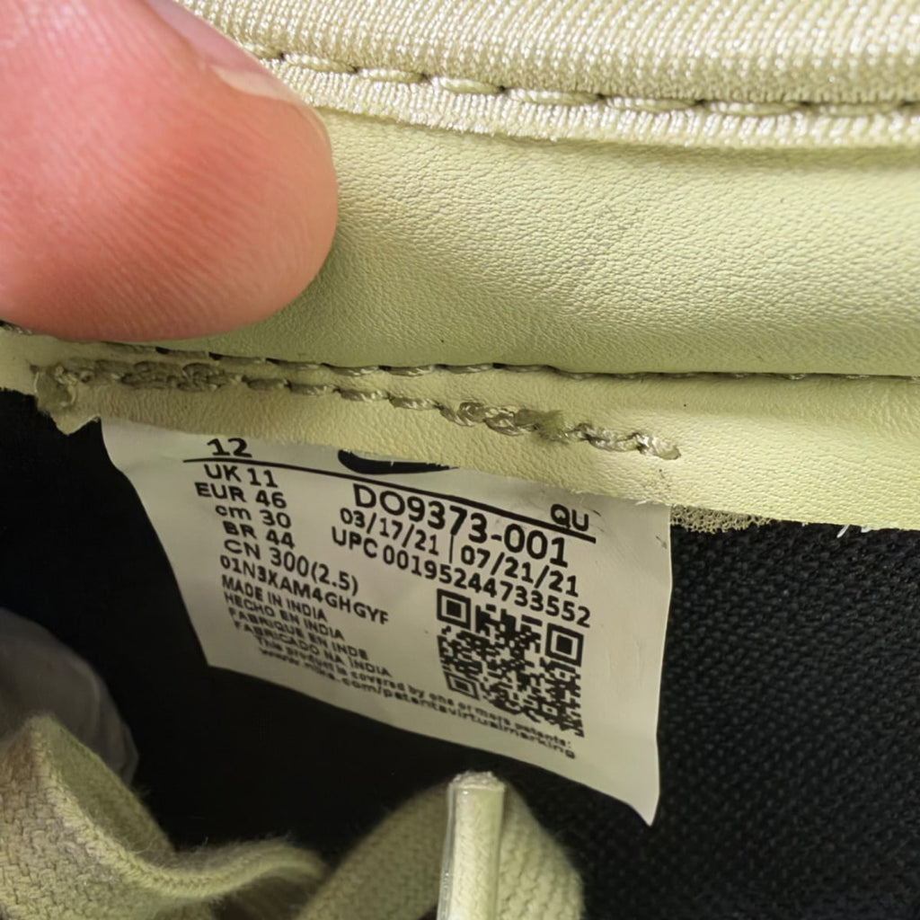 Nike Blazer Low Acronym Black Olive Aura (Size 12) - Image 7