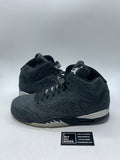 Jordan 5 Retro 3Lab5 Black Silver 13 (Heavily Worn Pre-Owned) - Image 1