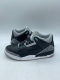 Jordan 3 Retro Green Glow 11 (Moderately Worn Pre-Owned)JordanBlack/Green Glow/Wolf Grey/White - Image 1