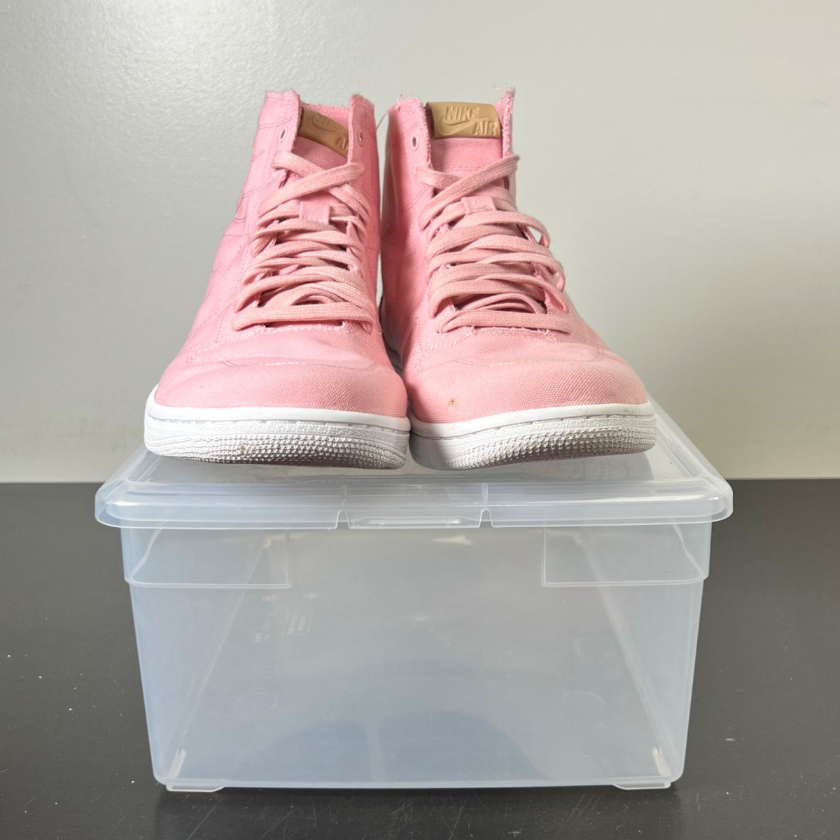 Jordan 1 Retro High Decon Sheen 10.5 (Lightly Worn Pre-Owned)JordanSheen/Vachetta Tan-White - Image 2