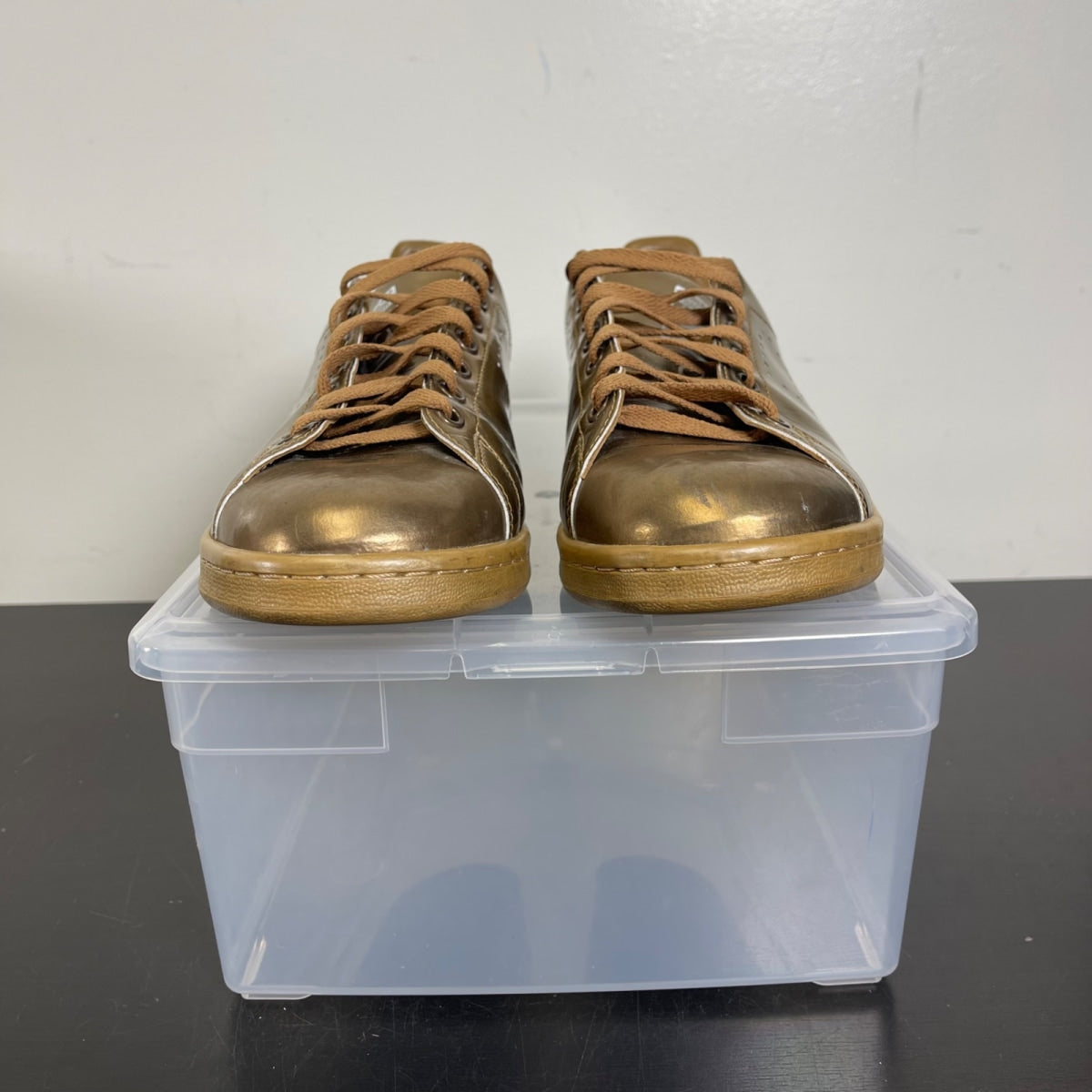 Raf Simons x adidas Stan Smith 'Copper Metallic' 9.5 (Moderately Worn Pre-Owned)adidas - Image 2