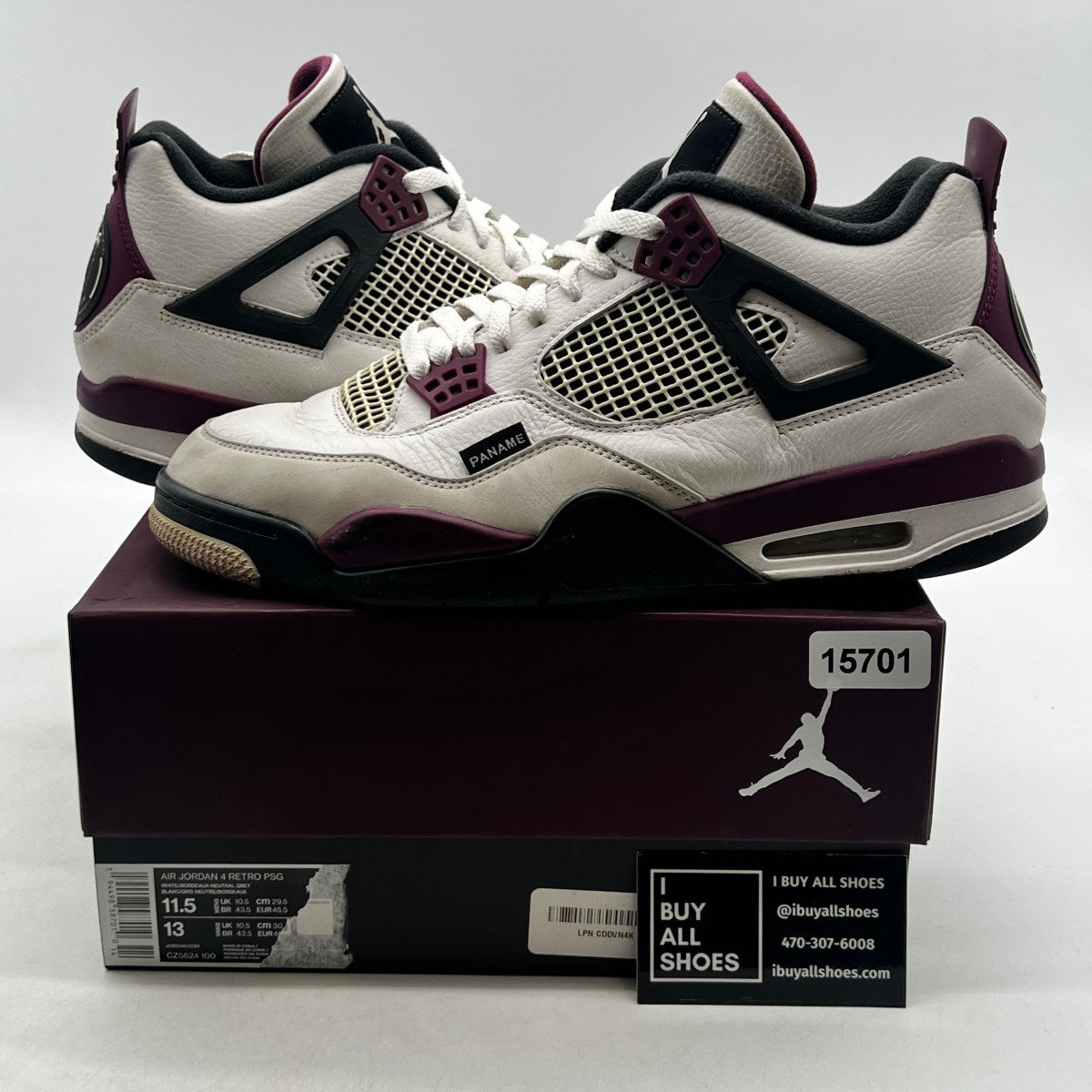 Jordan 4 Retro PSG Paris Saint-Germain - Image 1