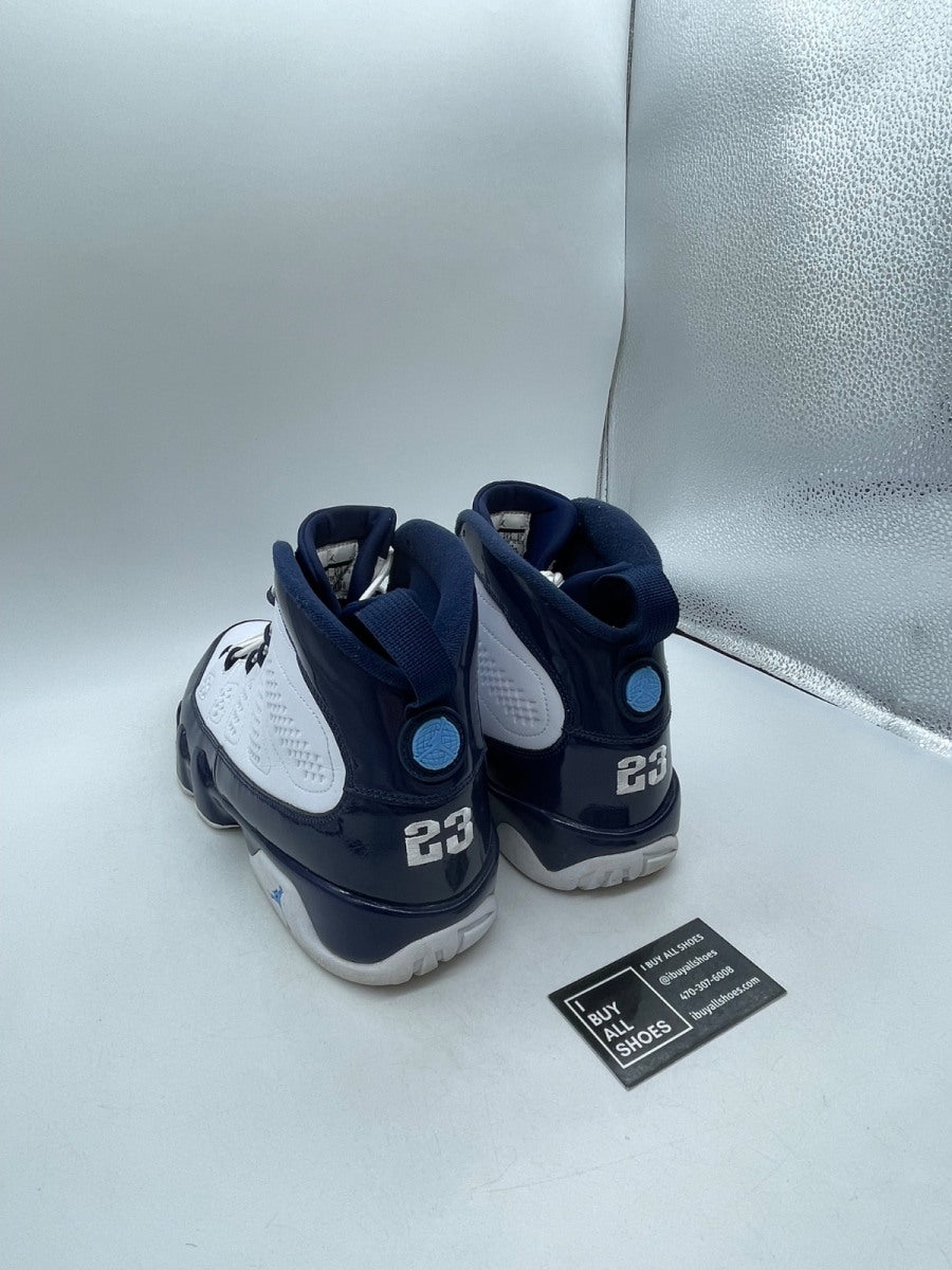 Jordan 9 Retro Pearl Blue 13 (Moderately Worn Pre-Owned) - Image 4