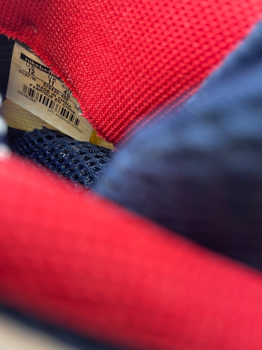 Nike Air Foamposite One Olympic 12 (Moderately Worn Pre-Owned) - Image 8